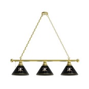 Anaheim Ducks 3 Shade Billiard Light with Fixture by Holland Bar Stool, BL3AnaDks