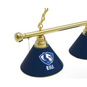 Eastern Illinois 3 Shade Billiard Light with Fixture by Holland Bar Stool, BL3EastIL