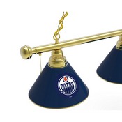 Edmonton Oilers 3 Shade Billiard Light with Fixture by Holland Bar Stool, BL3EdmOil