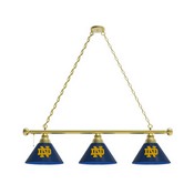 Notre Dame 3 Shade Billiard Light with Fixture by Holland Bar Stool, BL3ND-ND