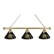 Wichita State 3 Shade Billiard Light with Fixture by Holland Bar Stool, BL3WichSt