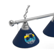 Corona (Sunset) 3 Shade Billiard Light with Fixture by Holland Bar Stool Co., AGS-BL3BKCrna-Sunset