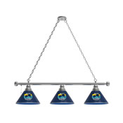 Corona (Sunset) 3 Shade Billiard Light with Fixture by Holland Bar Stool Co., AGS-BL3BKCrna-Sunset