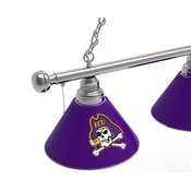 East Carolina 3 Shade Billiard Light with Fixture by Holland Bar Stool, BL3Ecarol