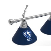 Eastern Illinois 3 Shade Billiard Light with Fixture by Holland Bar Stool, BL3EastIL