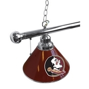 Florida State (Head) 3 Shade Billiard Light with Fixture by Holland Bar Stool, BL3FSU-HD