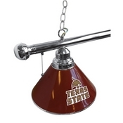 Texas State 3 Shade Billiard Light with Fixture by Holland Bar Stool, BL3TexsSt