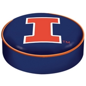 Illinois Bar Stool Seat Cover By HBS, BSCIlliniU