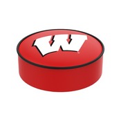 Wisconsin "W" Bar Stool Seat Cover By HBS, BSCWisc-W