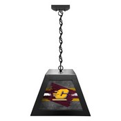 Central Michigan University Pendant Box Light by Holland Bar Stool Company, BxLM1BKCenMic