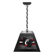 University of Cincinnati Pendant Box Light by Holland Bar Stool Company, BxLM1BKCincin