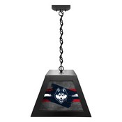 University of Connecticut Pendant Box Light by Holland Bar Stool Company, BxLM1BKConnUn