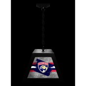 Florida Panthers Pendant Box Light by Holland Bar Stool Company, BxLM1BKFlaPan