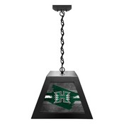 University of Hawaii Pendant Box Light by Holland Bar Stool Company, BxLM1BKHawaii
