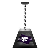 Kansas State University Pendant Box Light by Holland Bar Stool Company, BxLM1BKKnsasS