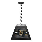 Vegas Golden Knights Pendant Box Light by Holland Bar Stool Company, BxLM1BKLVGdKn