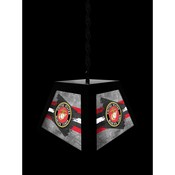 United States Marine Corps Pendant Box Light by Holland Bar Stool Company, BxLM1BKMarine