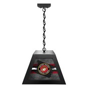 United States Marine Corps Pendant Box Light by Holland Bar Stool Company, BxLM1BKMarine