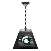 Michigan State University Pendant Box Light by Holland Bar Stool Company, BxLM1BKMichSt