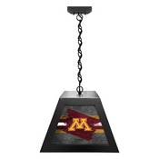 University of Minnesota Pendant Box Light by Holland Bar Stool Company, BxLM1BKMinnUn