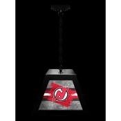 New Jersey Devils Pendant Box Light by Holland Bar Stool Company, BxLM1BKNJDevl