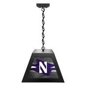 Northwestern University Pendant Box Light by Holland Bar Stool Company, BxLM1BKNthwst