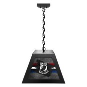 POW/MIA Pendant Box Light by Holland Bar Stool Company, BxLM1BKPOWMIA
