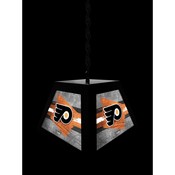 Philadelphia Flyers Pendant Box Light by Holland Bar Stool Company, BxLM1BKPhiFly