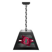 Stanford University Pendant Box Light by Holland Bar Stool Company, BxLM1BKStnfrd