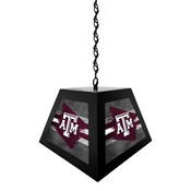 Texas A&M Pendant Box Light by Holland Bar Stool Company, BxLM1BKTexA-M