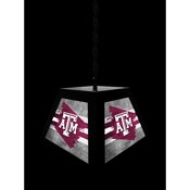 Texas A&M Pendant Box Light by Holland Bar Stool Company, BxLM1BKTexA-M