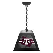 Texas A&M Pendant Box Light by Holland Bar Stool Company, BxLM1BKTexA-M