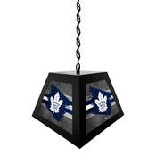 Toronto Maple Leafs Pendant Box Light by Holland Bar Stool Company, BxLM1BKTorMpl