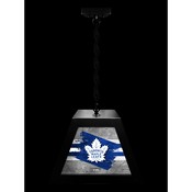 Toronto Maple Leafs Pendant Box Light by Holland Bar Stool Company, BxLM1BKTorMpl