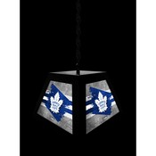 Toronto Maple Leafs Pendant Box Light by Holland Bar Stool Company, BxLM1BKTorMpl