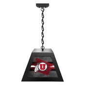 University of Utah Pendant Box Light by Holland Bar Stool Company, BxLM1BKUtahUn