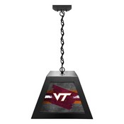 Virginia Tech University Pendant Box Light by Holland Bar Stool Company, BxLM1BKVATech