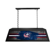 Columbus Blue Jackets Long Box Billiard Light by Holland Bar Stool Company, BxLM2BKColBlu