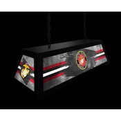 United States Marine Corps Long Box Billiard Light by Holland Bar Stool Company, BxLM2BKMarine