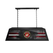 United States Marine Corps Long Box Billiard Light by Holland Bar Stool Company, BxLM2BKMarine