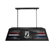 POW/MIA Long Box Billiard Light by Holland Bar Stool Company, BxLM2BKPOWMIA