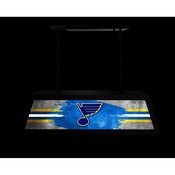 St Louis Blues Long Box Billiard Light by Holland Bar Stool Company, BxLM2BKSTLBlu