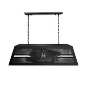 United States Space Force Long Box Billiard Light by Holland Bar Stool Company, BxLM2BKSpaFor