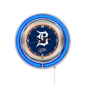 Detroit Tigers Double Neon Wall Clock by Holland Bar Stool, AGS-Clk15MLBDet