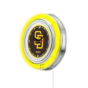 San Diego Padres Double Neon Wall Clock by Holland Bar Stool, AGS-Clk15MLBSDP