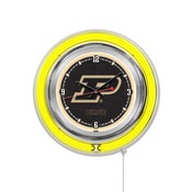 Purdue Double Neon Ring, Logo Clock by Holland Bar Stool Company, ClkPurdue
