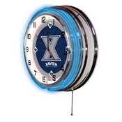 Xavier Double Neon Ring, Logo Clock by Holland Bar Stool Company, ClkXavier