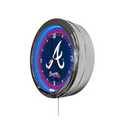 Atlanta Braves 16" LED Wall Clock, ClkL16MLBAtl