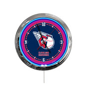 Cleveland Guardians 16" LED Wall Clock, ClkL16MLBCle