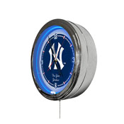 New York Yankees 16" LED Wall Clock, ClkL16MLBNYY